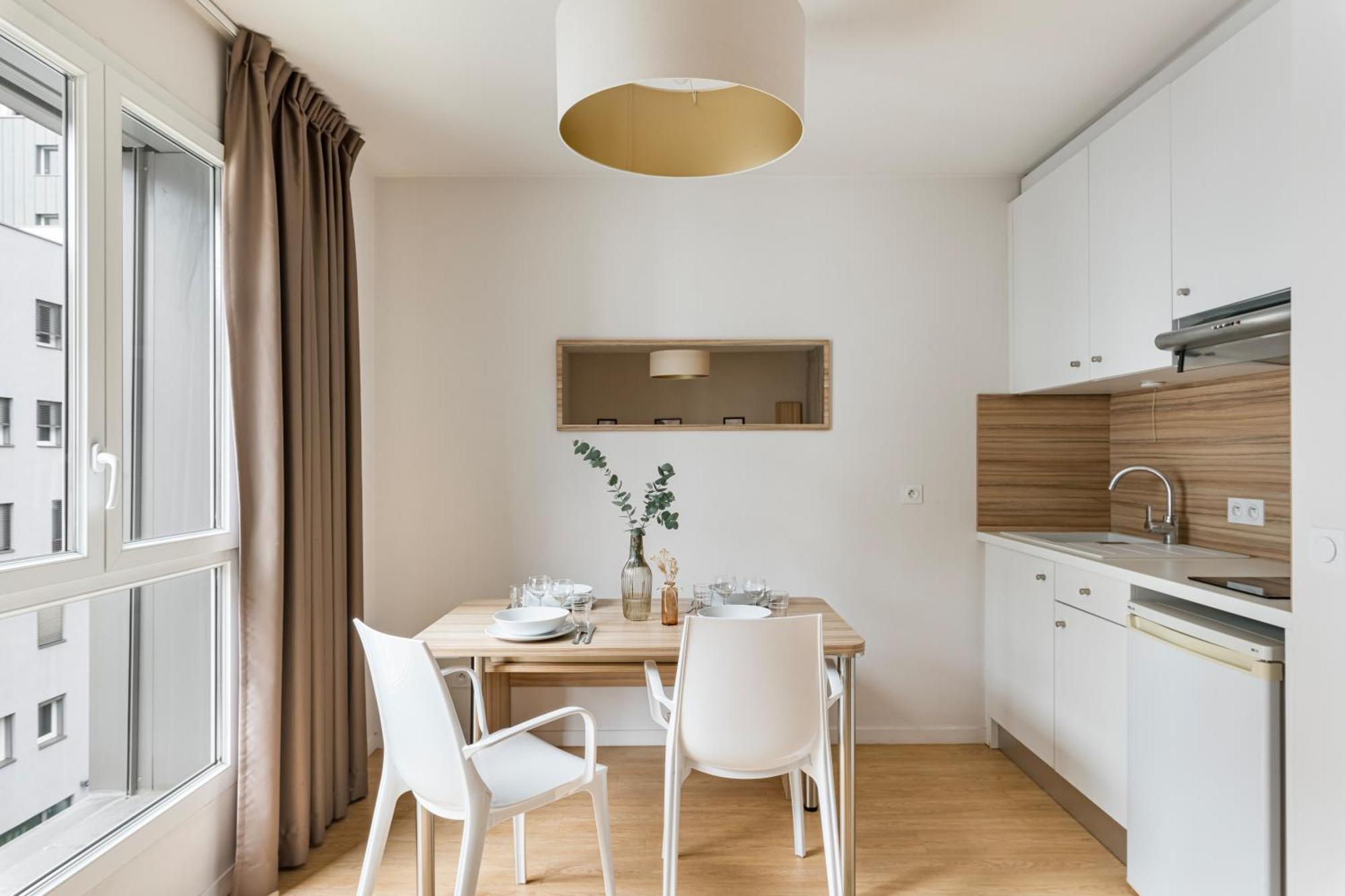 Appart Hotel Q7 Lodge Lyon 7 Bagian luar foto