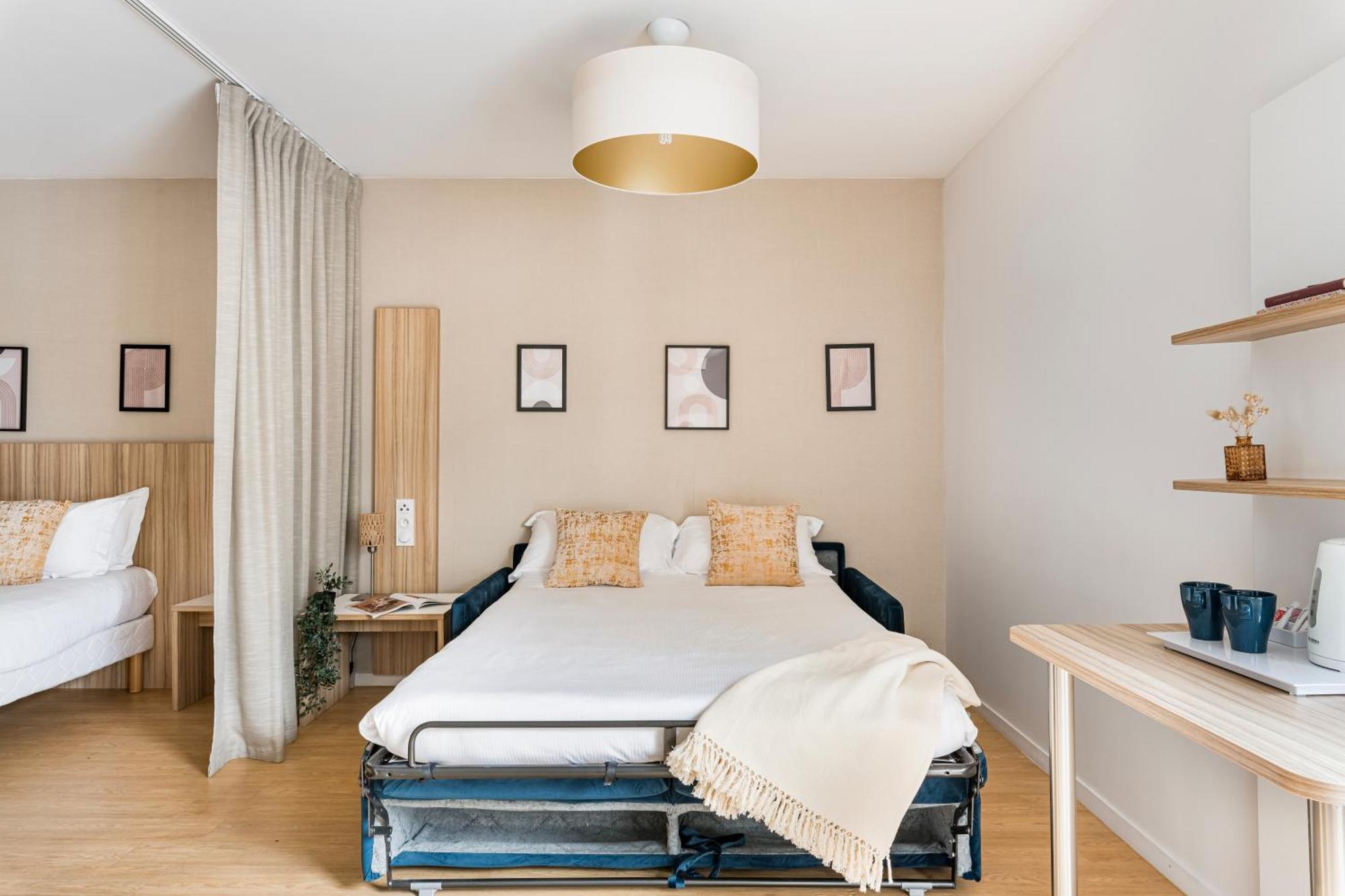 Appart Hotel Q7 Lodge Lyon 7 Bagian luar foto